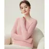 Cardigan de Tricô Macio e Suave para a Pele 75% Caxemira 25% Seda de Amora Gola V Feminino Estilo Preguiçoso Suéter Solto
