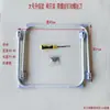 Suporte em forma de U para mesa dobrável pernas de mesa dobráveis ajustáveis quatro pernas durável universal acessórios para pernas de mesa dobrável