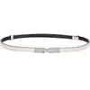 Fornecimento transfronteiriço Amazon eBay vestido cinto feminino fino decorativo simples versátil casaco cinto de couro
