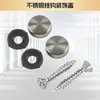 Gancho de Ropa de Acero Inoxidable Negro Engrosado en Forma de Siete Estante de Almacenamiento para Cocina Baño Gancho Cilíndrico Individual en Forma de U Gancho de Elefante