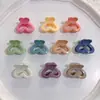 Pinza para el pelo con flor mediana de 4 cm de Amazon transfronterizo, pinza de garra con forma de huevo para coleta alta y semi-recogido, accesorio para el pelo de estilo vacacional para mujer