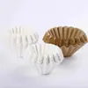 Papel de Filtro de Café Atacado em Estoque do Fabricante, Papel de Filtro de Café Ondulado, Papel de Filtro em Formato de Tigela para 1-2 Porções, Papel de Filtro de Café