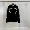 Moda Retro Europea y Americana Estilo Estrella del Infierno Infierno Sudadera con Capucha Holgada Sudadera para Hombre Conjunto para Mujer Tendencia Otoño