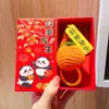 Coisas Boas Acontecem: Pingente Chaveiro de Crochê de Caqui, Estilo Menina, Coisas Boas Acontecem, Acessório para Pendurar na Bolsa, Pequeno Presente