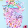 Kelu Lu Pronóstico del Tiempo Serie Pequeño Ancla Vestido Bobina de Papelería Pegatinas de Chica Linda Accesorios para Diario
