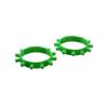 HJXH8615 Foguete Verde Argola Pequena Coleira de Cachorro Argola de Estrela Argola de Barra Redonda Pequenas Peças de Fabricação