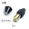 Mandril de rectificado eléctrico transfronterizo, mandril de cambio rápido de tres garras ajustable, mandril de taladro helicoidal con mango hexagonal de 0,3 mm a 8 mm