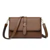 Bolso de Hombro Cruzado de Cuero Suave para Mujer de Mediana Edad, Casual, Moderno, Gran Capacidad, Bolso de Madre, Nuevo 2023