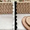 Cinta Estilo Chanel con Borde de Encaje Ondulado DIY Accesorios Decoraciones para Ropa Accesorios para el Cabello Decoración del Hogar Venta al por Mayor en Stock