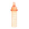 Funda de cristal con forma de lengua de gato sexy, colmillos, dientes de tigre, partículas de impacto, funda para pene, juguetes sexuales para hombres