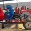 Bomba HW de flujo mixto, bomba de agua con motor diésel, bomba para riego agrícola, camión bomba móvil para control de inundaciones y drenaje, bomba de agua de alto caudal.