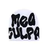 Gorro Jacquard Transfronterizo, Gorro de Punto, Gorro Cálido Protector de Orejas, Gorro Casual de Moda, Gorro de Moda Trendy Europeo y Americano, Gorro con Letras, Gorro de Celebridad de Internet