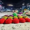 Bolas Grandes Artificiales de Césped de Milán Multicolor Recién Hechas, Bolas de Césped Antioxidante de Eucalipto para Decoración de Hoteles y Centros Comerciales, Cubiertas para Tapa de Alcantarilla, Vegetación