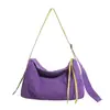 Bolsa transversal casual estilo coreano ins para mulheres, novo modelo 2026, bolsa esportiva de grande capacidade, bolsa de ombro para o dia a dia, bolsa almofada, moderna