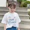 2026 Nueva Ropa de Verano para Niños Tops de Princesa Ropa Elegante para Bebés Camisetas de Manga Corta Finas de Verano para Niñas