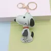 Pingente de Bolsa Fofo de Cachorrinho Snoopy Celebridade da Internet, Chaveiro de Carro Feminino, Ornamento Feito à Mão, Presente para Casal Venda por Atacado