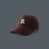 Más fácil para Combinar Gorra de Béisbol con Visera Ancha Bordada de Oso Polar que Muestra la Cara Gorra de Béisbol Pequeña Circunferencia de Cabeza Grande Gorra de Béisbol de Moda