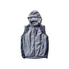 BLACKARMADA Colete Funcional Vintage para Uso Externo e Trabalho com Capuz Removível para Homens e Mulheres SD99015