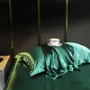 Fronha de Seda Cor Sólida de Verão, Fronha de Gelo de Seda, Fronha de Beleza Tencel, Par, Capa de Travesseiro Única para Casa