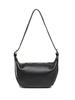 Bolso de Hombro Transfronterizo, Bolso Sencillo de Color Sólido para el Brazo, Bolso de Cuero Suave tipo Bollo, Moderno y Versátil, Bolso Cruzado Casual para el Trabajo Diario de Mujer