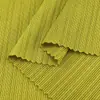 Tejido de Punto Acanalado de Moda, Algodón Sintético Raya París, Tejido Base Elástico para Vestidos y Pantalones, Venta Directa de Fábrica