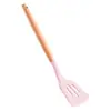 Suprimentos de cozinha domésticos Espátula de silicone de faia resistente a altas temperaturas espátula de cozinha para fritar bife frigideira antiaderente espátula especial para cozinhar