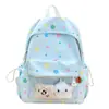 Mochila Linda con Estampado de Estrellas, Mochila Coreana Estilo Ins de Gran Capacidad de Alto Valor, Bolso Escolar Versátil de Moda para Niña