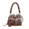 Bolso de Hombro Único para Mujer Alto Valor Estético Moda Retro Avanzada Popular Bolso Cruzado de Moda Bolso de Hombro de Moda Bolso Cuadrado Pequeño Simple
