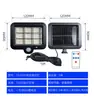 Luz de Jardín Recargable Solar, Luz Exterior con Sensor de Movimiento, Luz de Pared Impermeable Tipo Dividido, Luz con Sensor para Iluminación de Garaje