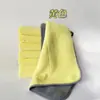 Paño de limpieza multiusos de dos colores microfibra forro polar de coral doble cara toalla de cocina Limpieza absorbente sin pelusa
