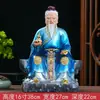 Rey de la Medicina Bodhisattva Doctor Divino Hua Tuo Sun Simiao Estatua de Buda Dios de la Medicina Sabio de la Medicina Dios de la Medicina Rey de la Medicina Plástico Reforzado con Fibra de Vidrio Resina Estatua de Buda Adornos