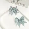 Tecido estampado em formato de coração, laço gravata borboleta, acessórios de cabelo DIY feitos à mão, roupas de boneca, roupas infantis, sapatos, chapéus e bolsas - acessórios semi-acabados