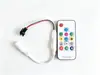 Rf17 Controle Remoto Chave Controlador Colorido 5-24V Tira de LED de Luz Ambiente Água Corrente Controlador Dimmer