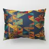 Funda de Almohada Estilo Étnico Vintage Poliéster de un solo lado Funda para Cojín de Coche Funda de Almohada Bohemia Funda para Cojín de Cintura