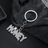 Estação Independente Transfronteiriça Novo Produto Carta em Inglês Liga de Metal Moda Europeia e Americana Personalidade Hip-Hop Masculino Chaveiro Pingente Acessórios