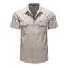 Direto do fabricanteEm estoque na lojaComércio exterior transfronteiriço camisas masculinas para o verão, business casual, estilosas e versáteis