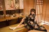 Ropa Cospaly Vestido Lolita Femenino Kimono Sakura Pesado Ropa de Baile Casa Tierra Pura Felicidad Vestido de Criada Baile