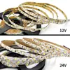 Tira de LED Adhesiva de Alto Brillo 12V24V 60 LEDs Ancho 6mm Forma de S para Letreros Luminosos Publicitarios Letras Luminosas Forma Especial Tira de LED 2835