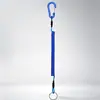 Alicate de isca, dispositivo de controle de peixe, corda de aço anti-perda, mosquetão, corda elástica, ferramenta de pesca, corda anti-perda, corda anti-perda para equipamento de pesca
