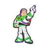 Amuletos para Zapatos Croc de Buzz Lightyear de Dibujos Animados, Juguetes de Toy Story, Accesorios para Zapatos DIY, Amuletos Decorativos de Goma Suave de PVC
