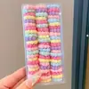 Goma para el pelo Engrosada y Ampliada para Mujer 2025 Banda Elástica de Cola de Caballo de Moda Anillo para el Pelo Cubierta de Cuero Estilo Grueso