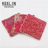 Bordado Wenwan estilo chino vintage bolsa con cremallera y borla bolsa de brocado para joyería bolsa de la suerte bolsa con colgante de pulsera de cuentas de Buda