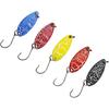 Cebo de pesca con lentejuelas y boca de caballo, anzuelo único de 3,2 cm y 2 g, con grietas de colores, cebo duro Luya, accesorios de pesca al por mayor
