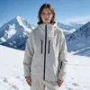 Gabardina estilo europeo y americano, cortavientos casual con capucha para primavera y otoño, prenda exterior de moda multibolsillos, chaqueta de esquí, ropa de mujer transfronteriza