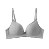 Ropa Interior Seamless de Malvavisco para Mujeres con Pechos Pequeños, Efecto Realzador y Agrandador, Sin Varillas, Anticaída, Recogida Lateral del Pecho, Sujetador Sexy