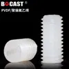 Tornillos Mecánicos de PVDF M3-M12 Tornillos Mecánicos Tornillos sin Cabeza de PVC Tornillos de Tope de PP Cabeza Cilíndrica Resistente a Químicos Resistente a la Corrosión