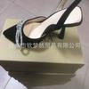 ZA R USD zapatos de mujer tacones altos con lazo zapatos 2022 nueva moda de abrigo Dew con zapatos Muller sandalias de punta
