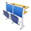 Escalera Plegable Personalizada Silla Volteable Asientos para Aula Aula Multimedia Silla Escritorio de Estudio Escalera Fila de Sillas