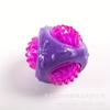 Bola de Brinquedo para Cães Transfronteiriça, Resistente a Mordidas, Para Roer os Dentes, Alivia o Tédio, Bola de Diamante Brilhante, Brinquedo para Cães, Bola de Brinquedo Interativa para Treinamento de Animais de Estimação