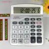 Calculadora de Voz Grande al por Mayor con Transmisión de Voz Humana Real, Calculadora Financiera de Escritorio, Computadora de Negocios Asequible para Uso en Oficina
